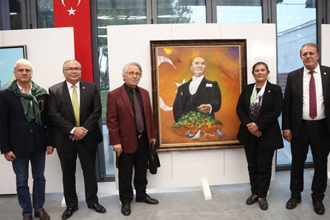 'Anadolu'dan Görsel İzler' Tekstil Park Sanat Galerisi'nde açıldı 