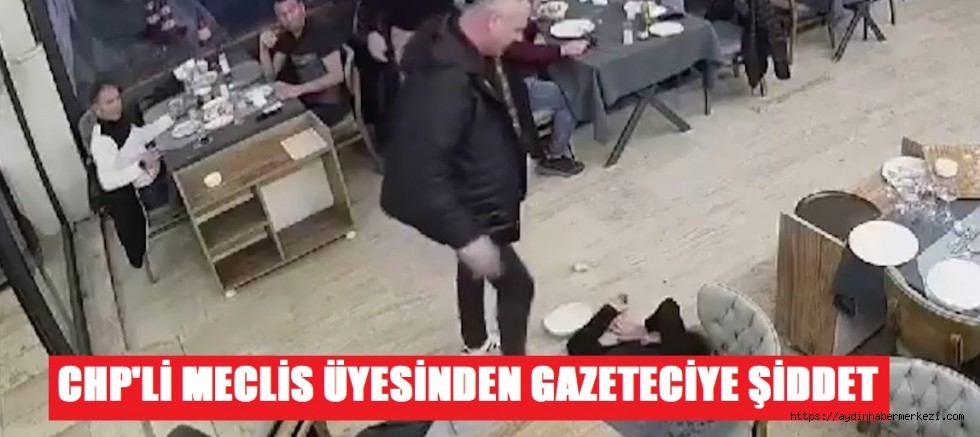 Balıkesir Burhaniye'de CHP'li Belediye Meclis Üyesi Hasan Bayram, gazeteciyi darbetti; SERBEST BIRAKILDI