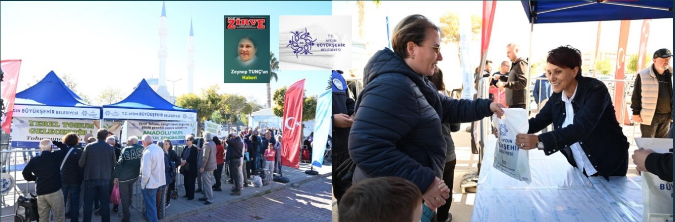 BAŞKAN ÇERÇİOĞLU BİNLERCE FİDEYİ DİDİMLİLER İLE BULUŞTURDU