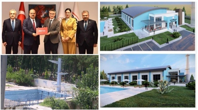 Efeler Pınarbaşı Yüzme Havuzu'na start veriliyor