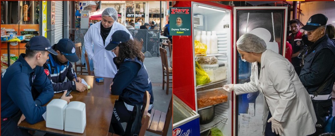 Kuşadası Belediyesi Halk Sağlığına Saldıranları Affetmiyor: 28 Kg Gıda İmha Edildi, 58 Bin TL'nin Üzerinde Ceza Kesildi!