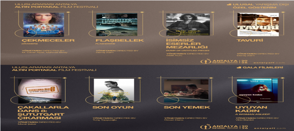 63. Uluslararası Antalya Altın Portakal Film Festivali’nin Gala ve Ulusal Yarışma Dışı Filmleri Açıklandı!