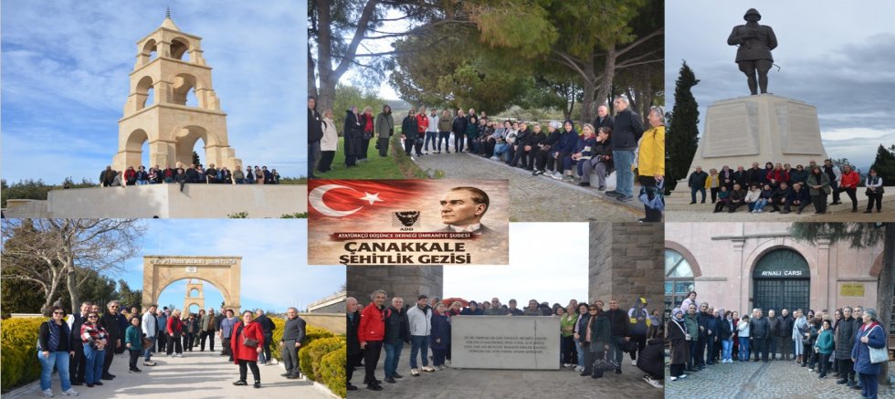 ADD ÜMRANİYE’DEN ÇANAKKALE’YE CUMHURİYET SELAMI