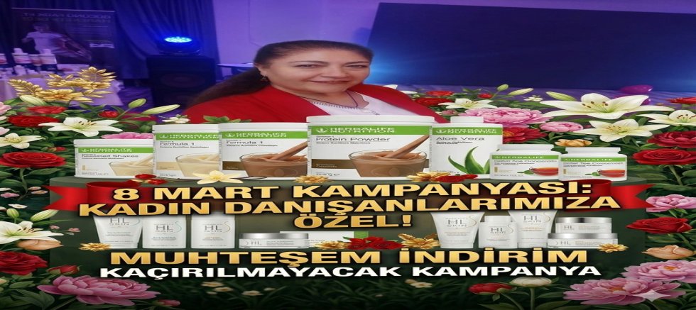 Aydın Bulvarı’nda Herbalife Nutrition’dan Kadınlara Özel Dev Kampanya!