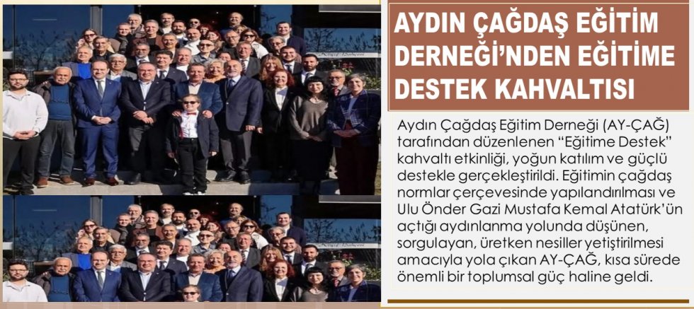 Aydın’da Eğitimin Meşalesi AY-ÇAĞ ile Yükseliyor: Hedef Çağdaş Bir Anaokulu!