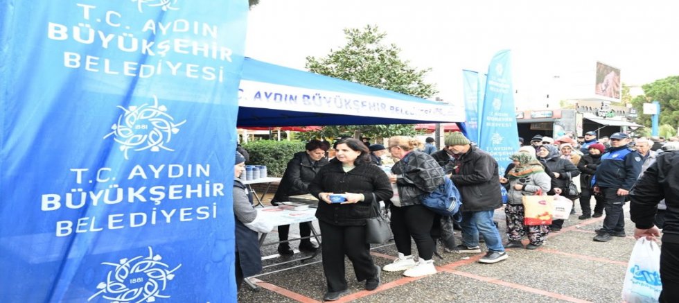 AYDIN’DA PİLAV DAĞITMAK MI, DEPREM BÖLGESİNDE SOFRA KURMAK MI?