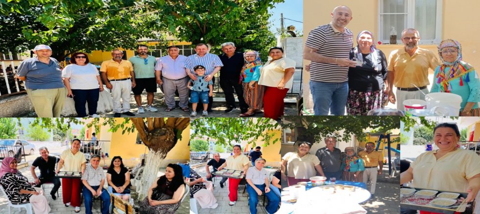 AYDIN GERMENCİK ÖMERBEYLİ’DE ANLAMLI BULUŞMA: AŞURE HAYRINDA BİRLİK, BERABERLİK VE DAYANIŞMA RÜZGARI