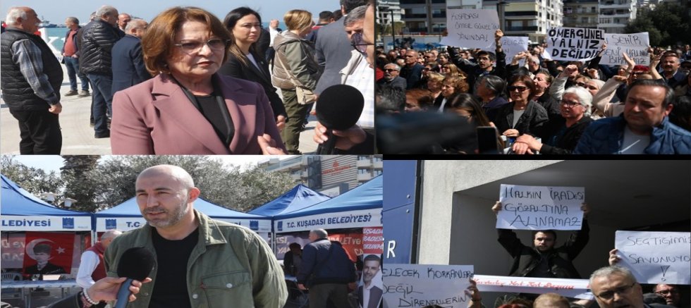 AYDIN’IN CHP’Lİ BELEDİYE BAŞKANLARI DA ÖMER GÜNEL İLE OMUZ OMUZA