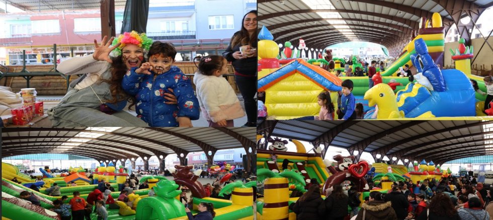 BAŞKAN KIVRAK ÇOCUKLARI KARNE ŞENLİĞİ’YLE SEVİNDİRDİ