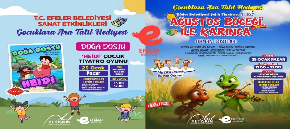 Başkan Yetişkin’den Çocuklara Ara Tatil Hediyesi