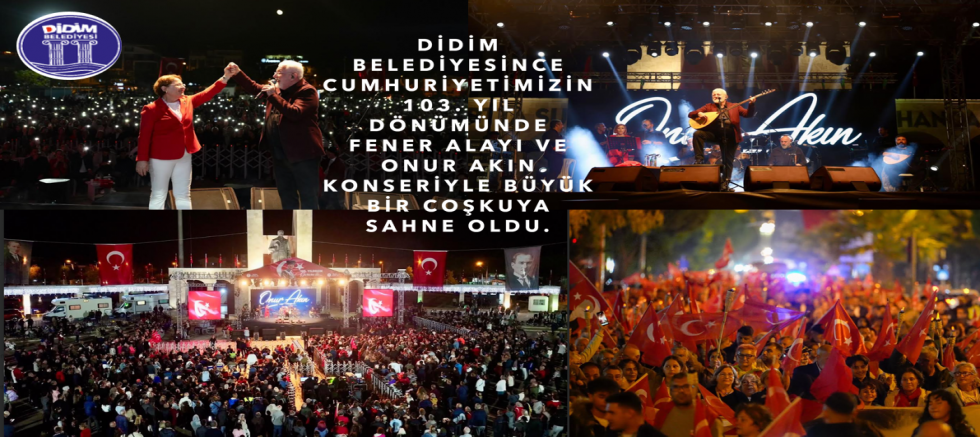 DİDİM BELEDİYE BAŞKANI HATİCE GENÇAY: “BU MEMLEKET BİZİM, BU CUMHURİYET HEPİMİZİN!”