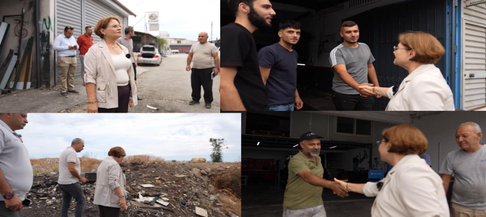 Didim Belediye Başkanı Hatice Gençay, Sanayi Sitesi Esnafıyla Bir Araya Geldi