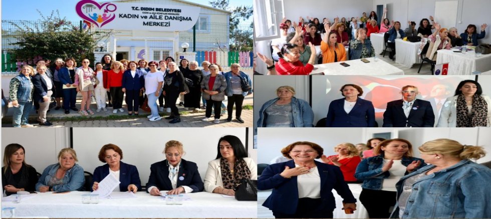 DİDİM BELEDİYESİ KADIN MECLİSİ NİSAN TOPLANTISINI YAPTI