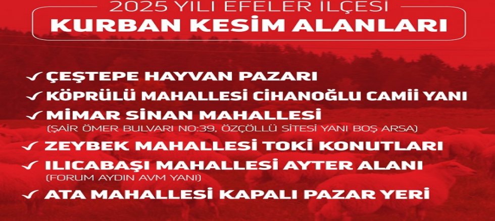 Efeler'de Bayram Hazırlığı