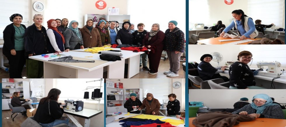 Efeler’de Kadın Emeği Ekonomiye Dönüşüyor: Hanımevleri Artık Birer Fabrika!