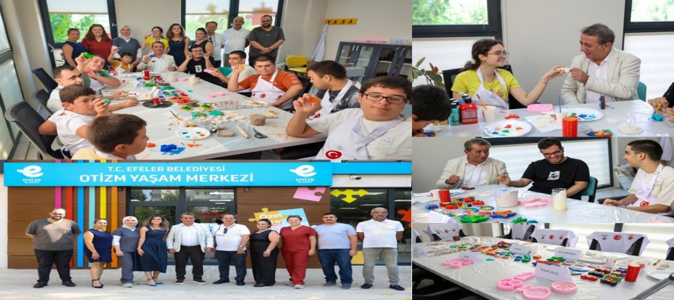 EFELER’DE ÖZEL BİREYLER ÜRETİME KATILIYOR