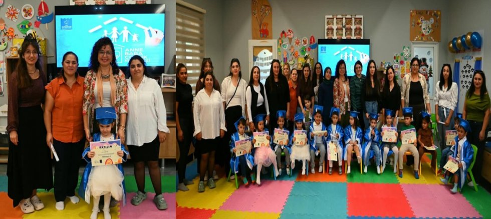 Kuşadası Belediyesi tarafından Anne Baba Çocuk Merkezi’nde 38. Dönem Mezuniyet Coşkusu