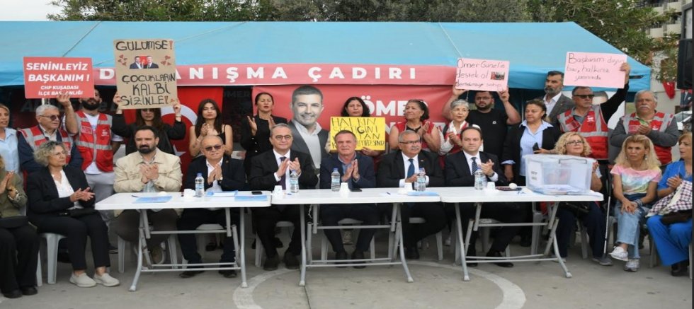  KUŞADASI’NDA ADALET VE DAYANIŞMA ÇADIRINDA NET MESAJ