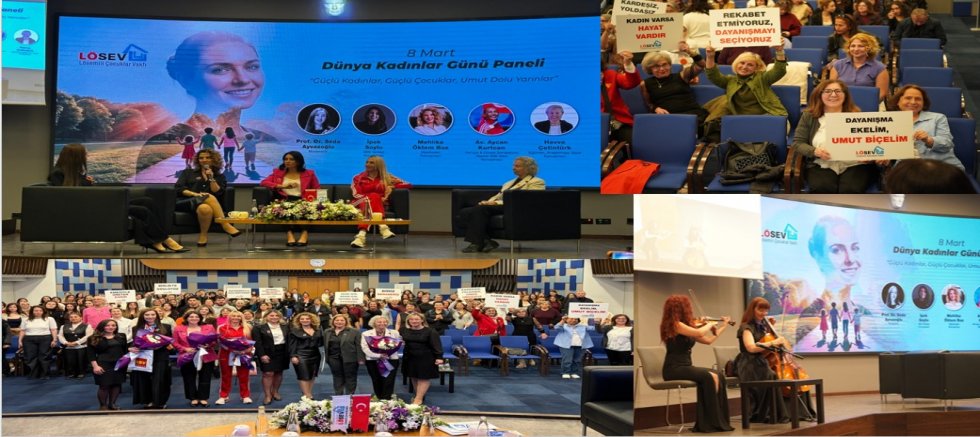 LÖSEV, 8 Mart Dünya Kadınlar Günü Kapsamında İzmir’de Kadınları Bir Araya Getirdi