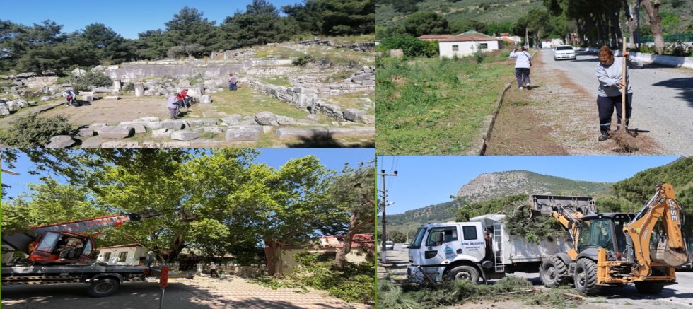 SÖKE BELEDİYESİ’NDEN GÜLLÜBAHÇE’DE FESTİVAL VE YAZ SEZONU MESAİSİ