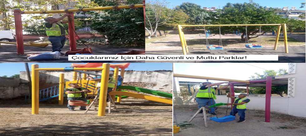 Sultanhisar’da Çocuklar İçin Güvenli ve Modern Parklar