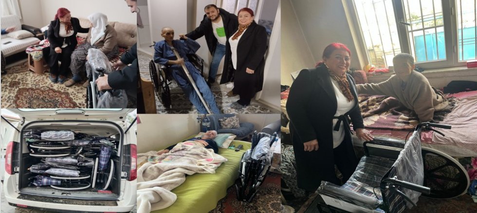 Türkiye Sakatlar Derneği Aydın Şubesi Başkanı ve Efeler Belediyesi Meclis Üyesi Zeliha Gündoğdu’ndan Anlamlı Destek: 16 Tekerlekli Sandalye Sahiplerine Ulaştı