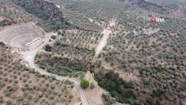 Nysa'nın Sütunlu Caddesi'nde heyecanlandıran keşif - Son Dakika