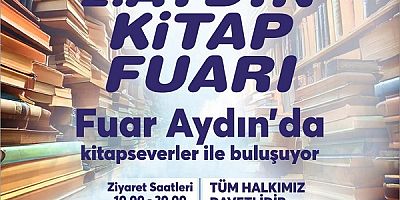 2. Aydın Kitap Fuarı, Fuar Aydın’da Başlıyor 