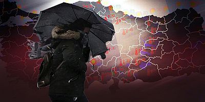 23 ile sarı kodlu uyarı Meteoroloji'den: Kuvvetli kar, sağanak ve fırtına etkili olacak