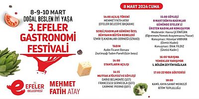 3’ÜNCÜ EFELER GASTRONOMİ FESTİVALİ BAŞLIYOR