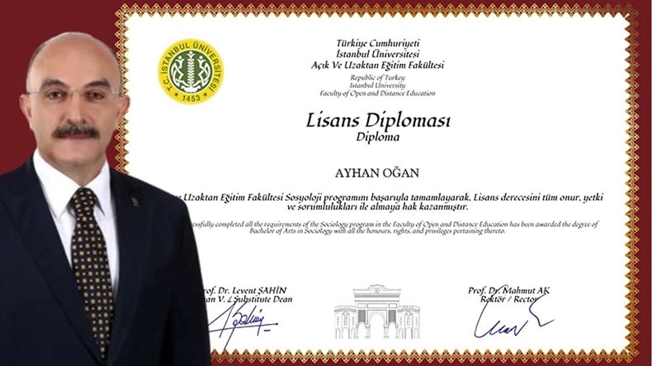 Açık öğretim mezunu 'kamu hukukçusu' Ogan'a tepki yağıyor