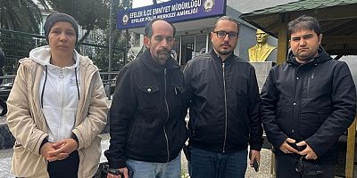 Adliye önünde gazetecilere çirkin saldırı