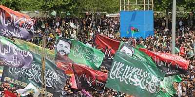 AK PARTİ'NİN İTTİFAK ORTAĞI HÜDAPAR'DAN DİYARBAKIRDA MİTİNG
