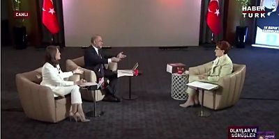 Akşener Serap Belet ve Kürşad Oğuz'un sorularını yanıtladı