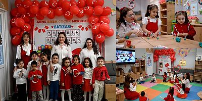 ANNE BABA ÇOCUK MERKEZİ’NDE 23 NİSAN COŞKUSU ERKEN YAŞANDI