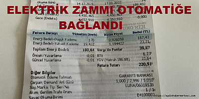 Artık Elektrik Faturalarına da Günlük Zam Geliyor...