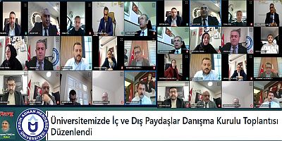 Aydın Adnan Menderes Üniversitesi’nde İç ve Dış Paydaşlar Danışma Kurulu Toplantısı Gerçekleştirildi