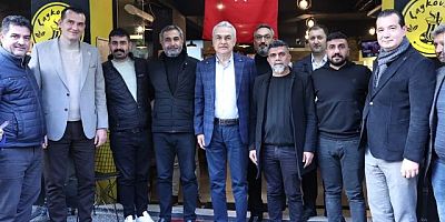 Aydın Büyükşehir Belediye Başkan Adayı Savaş, Efeler'de esnafla buluştu 