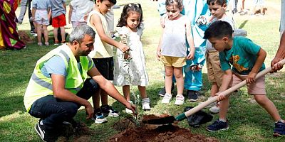 AYDIN BÜYÜKŞEHİR BELEDİYESİ ÇOCUKLARLA ÇEVRE HAFTASI ETKİNLİĞİ DÜZENLEDİ