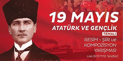 Aydın Büyükşehir Belediyesi'nden '19 Mayıs Atatürk ve Gençlik' temalı yarışma