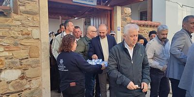 AYDIN BÜYÜKŞEHİR BELEDİYESİ VATANDAŞLARLA BAYRAMLAŞTI