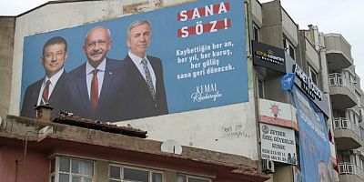 Aydın'da AK Parti ile CHP arasında afiş krizi