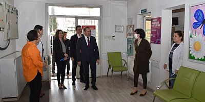 Aydın İl Sağlık Müdürü Şenkul, KETEM çalışmalarını yerinde inceledi