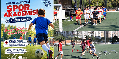 BAŞKAN ANIL YETİŞKİN’İN SPOR HAMLESİYE GELECEĞİN YILDIZLARI EFELER’DE  YETİŞİYOR