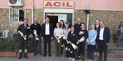 Başkan Arıcı, Sağlık Çalışanlarını Unutmadı