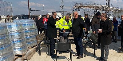 BAŞKAN ATAY DEPREM BÖLGESİ HATAY’DA