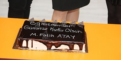 BAŞKAN ATAY ÖĞRETMENLERİ AĞIRLADI
