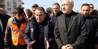 Başkan Böcek, üçüncü kez deprem bölgesinde