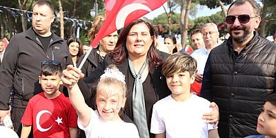 Başkan Çerçioğlu, Aydın Tekstil Park’ta çocuklar ve aileleriyle buluştu