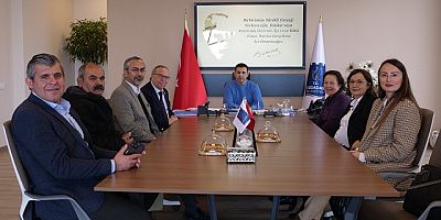 BAŞKAN ÖMER GÜNEL ENGELLİLER KÖYÜ YÖNETİCİLERİ İLE BULUŞTU 